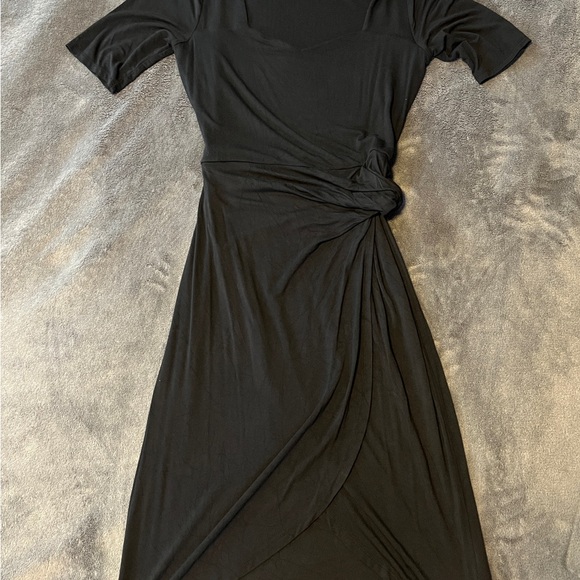 Maurices Black Wrap Dress - Picture 1 of 3